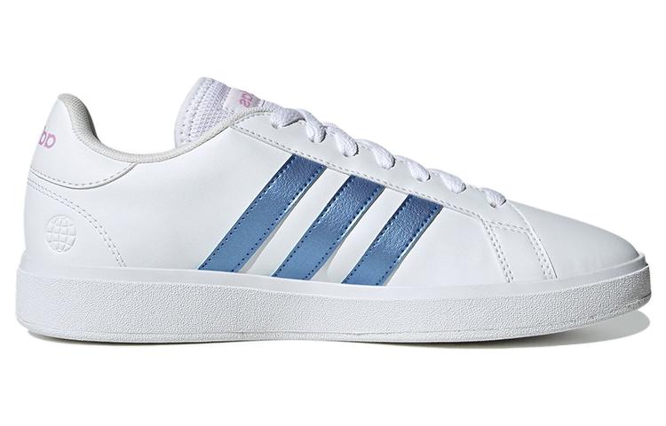 (WMNS) adidas Grand Court 2.0 'White Metallic Blue' HP2591