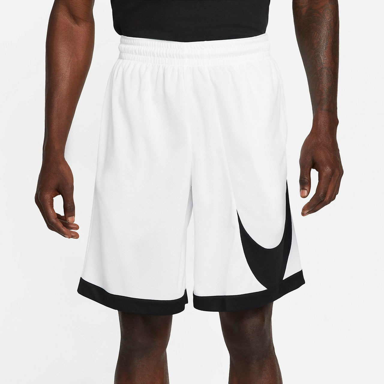 Nike Dri-FIT Basketball Shorts 'White Black' DH6763-100