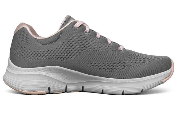 (WMNS) Skechers Arch Fit Sports Shoes Gray/Pink 149057-GYPK