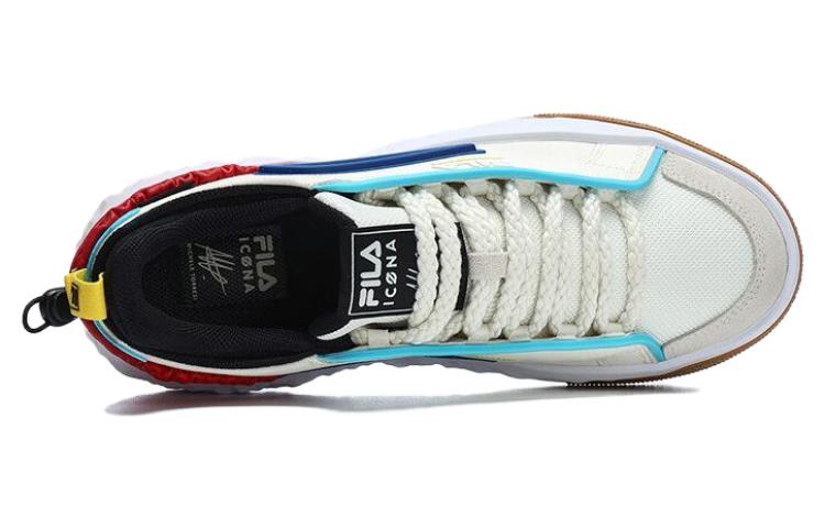 FILA CORE VIVA Fashion Icona Skate Shoes 'White Red Blue' F12M323201FVR