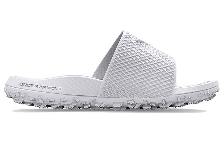 Under Armour Project Rock Slide 'White Halo Grey' 3025237-101