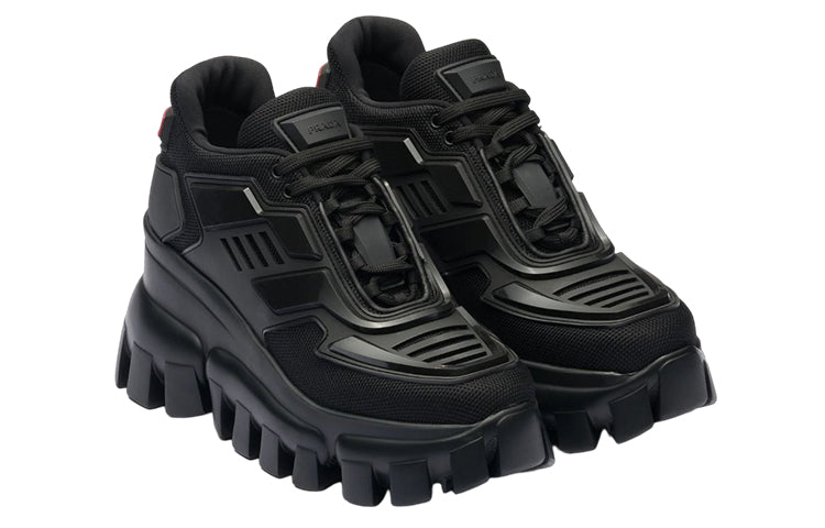 (WMNS) PRADA Cloudbust Thunder Mid Top Sneakers 'Black' 1E819L_3KR2_F0002_F_B080