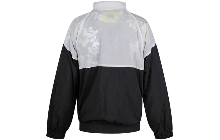 Nike SB Skateboard Splicing Half Zipper Long Sleeves Pullover Skateboard Sports Jacket Colorblock CI7106-010