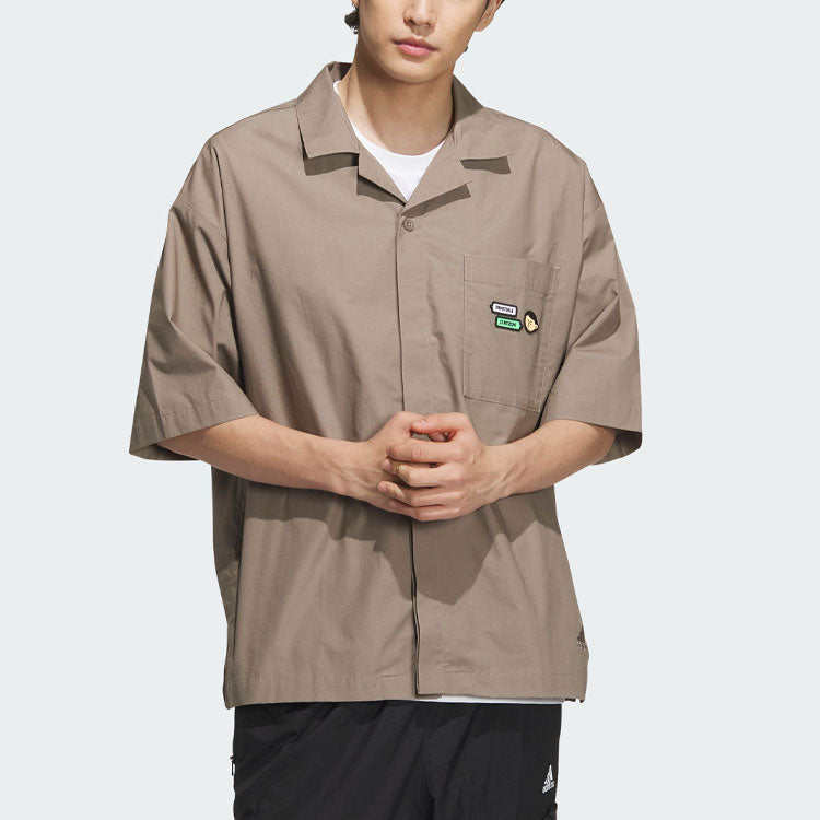 adidas Graphic Shirts 'Brown' IA8099