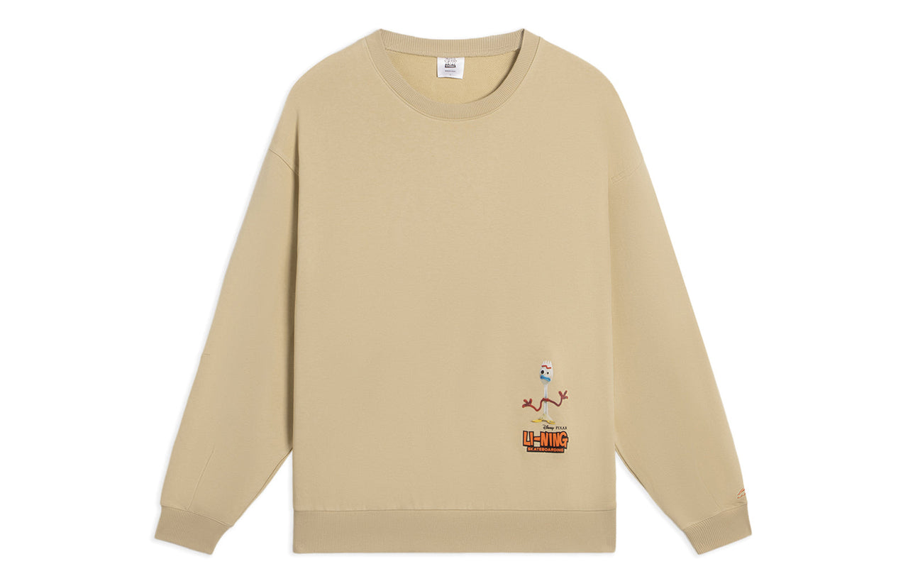 Li-Ning x Disney Toy Story Sweatshirt 'Khaki' AWDS971-1