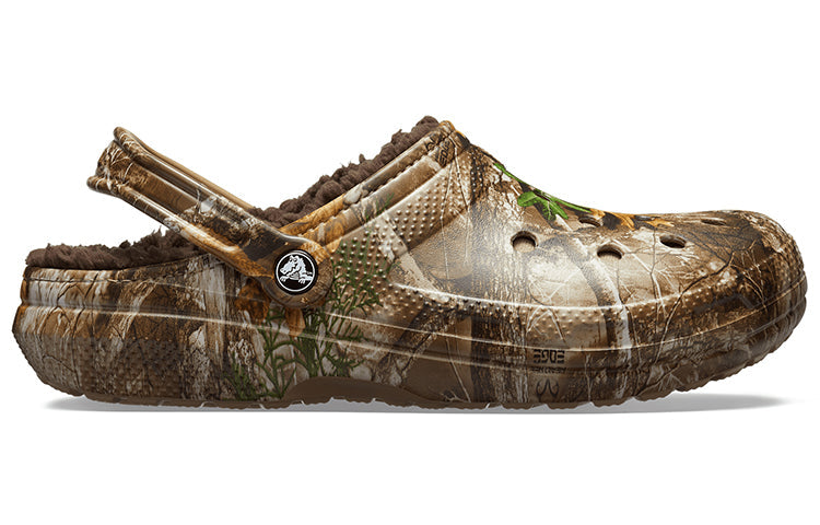 Crocs Classic Lined Realtree Edge Clog 'Brown' 205377-280