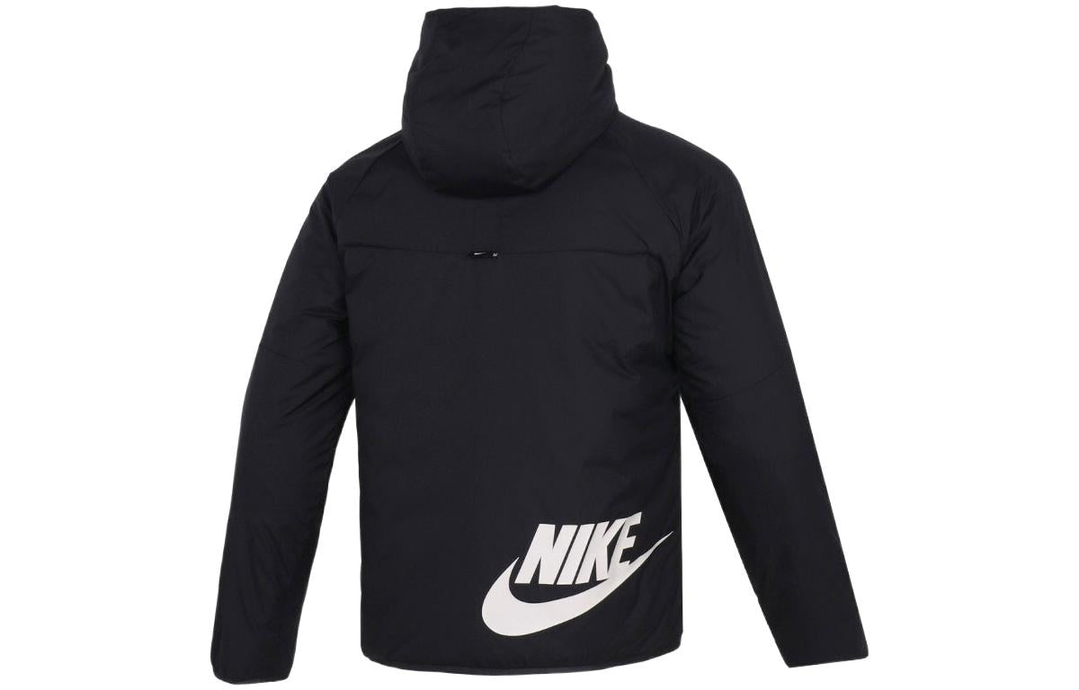 Nike Sw Therma-fit Legacy waterproof Reversible Stay Warm Hooded Padded Jacket Black DH2784-010