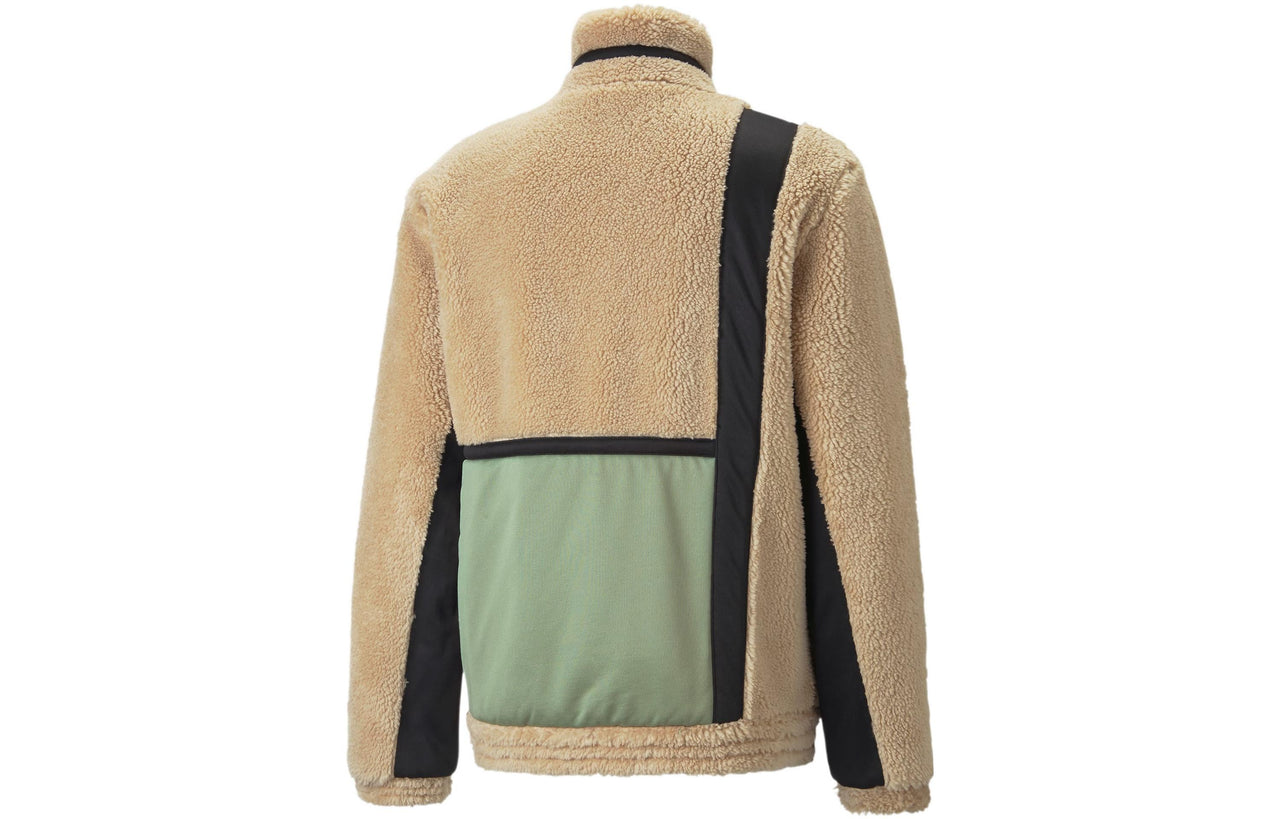PUMA Logo Winterized Ralph Jacket 'Green' 536131-01