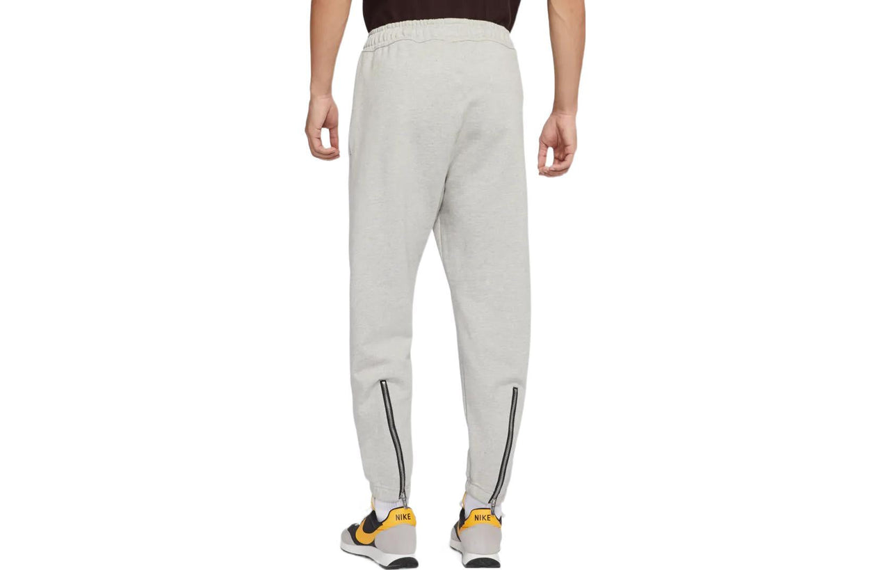 Nike Trend Capsule Series Sports Breathable Training Casual Bundle Feet Elastic Waistband Long Pants Gray DM5272-050