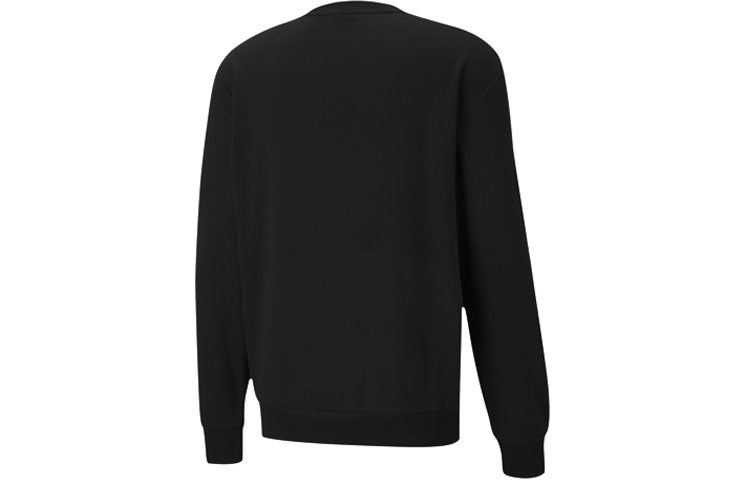 PUMA Rebel Long Sleeve Sweater 'Black White' 585272-01