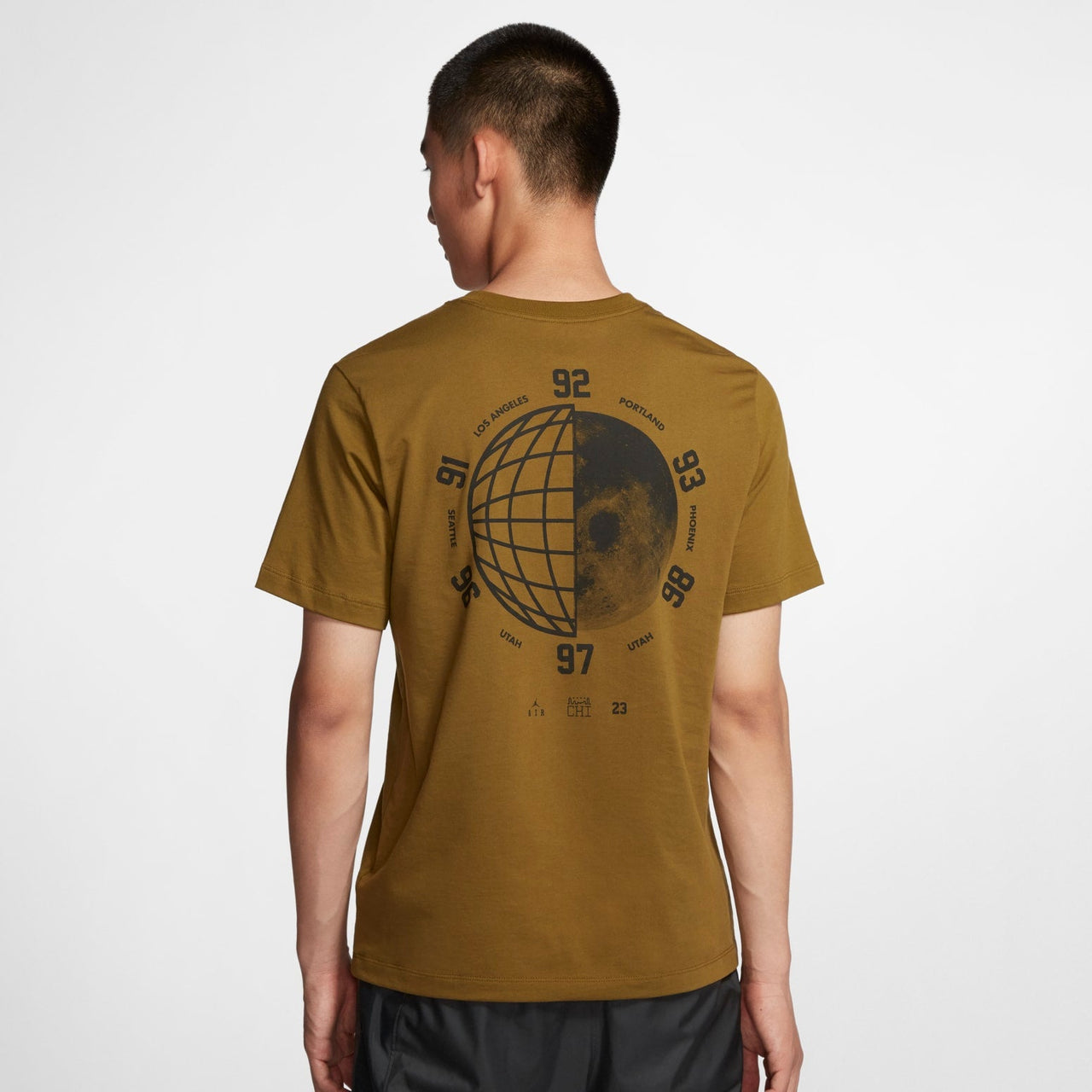 Air Jordan Love 6 Basketball Sports T-shirt 'Olive Green' AT8928-368