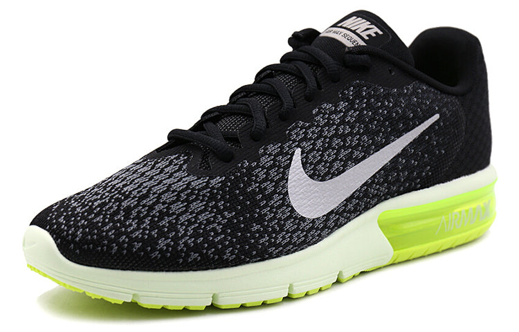 Nike Air Max Sequent 2 'Black Volt' 852461-011