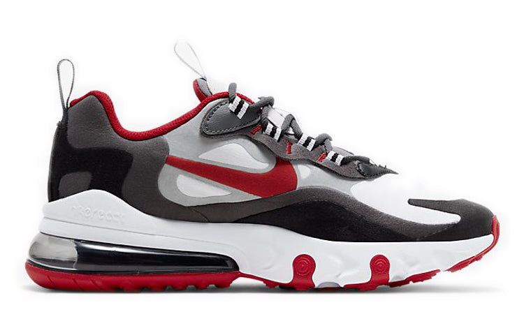 (GS) Nike Air Max 270 React 'University Red Iron Grey' BQ0103-013