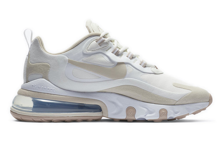 (WMNS) Nike Air Max 270 React 'Summit White Orewood Brown' CJ0619-102