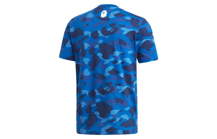 adidas x A Bathing Ape adicolor Camo T-Shirt 'Blue' DP0194