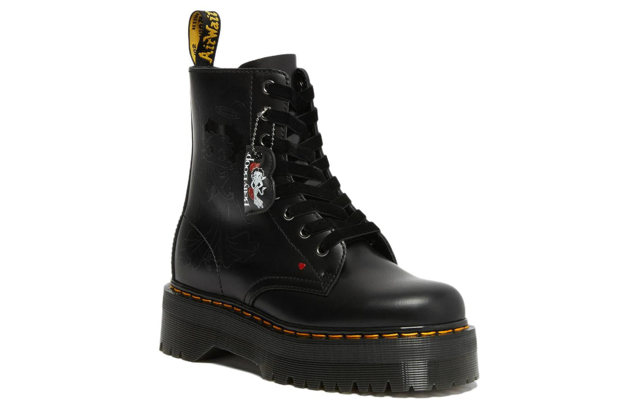 Dr. Martens x Betty Boop Jadon Leather Platforms Boot 'Black' 27932001
