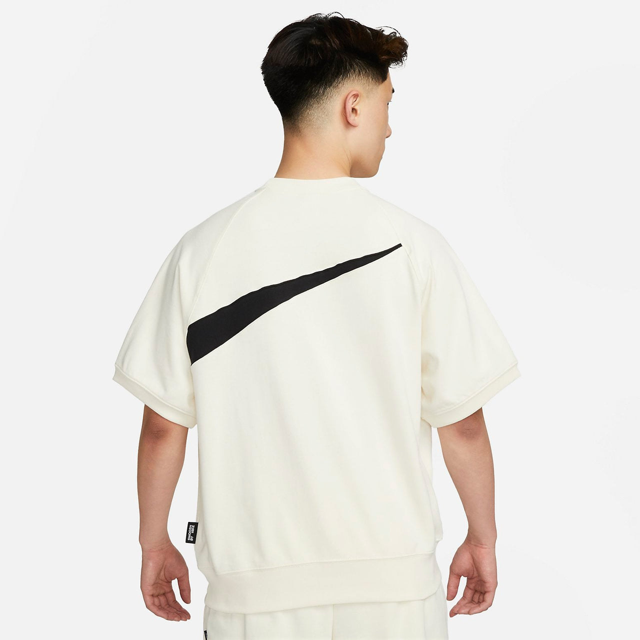 Nike Sportswear Swoosh Big Logo T-shirt 'Off White' FB7872-113