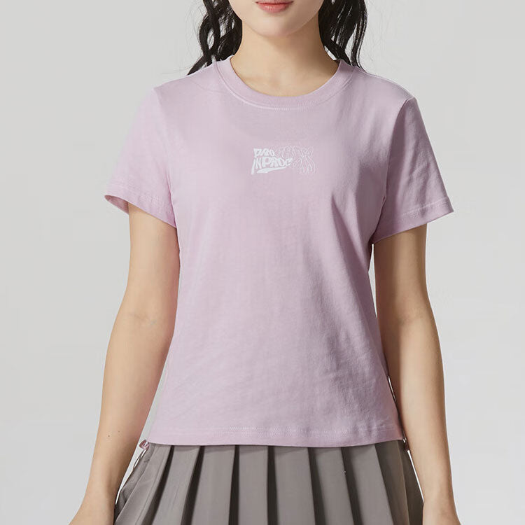 (WMNS) PUMA Logo T-Shirt 'Pink' 626865-60