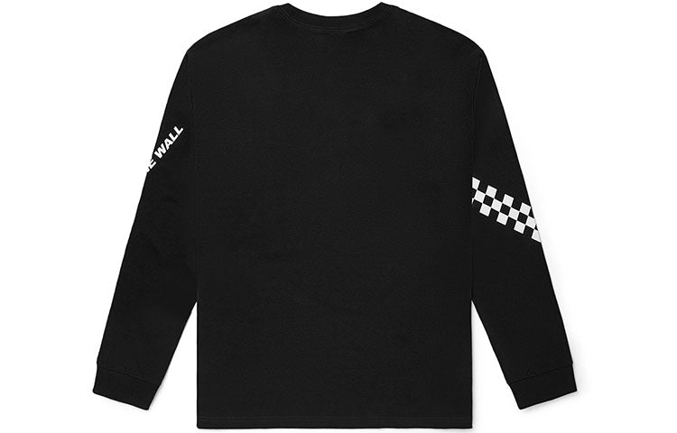 Vans Logo Long Sleeve T-shirt 'Black' VN0A5F5OBLK