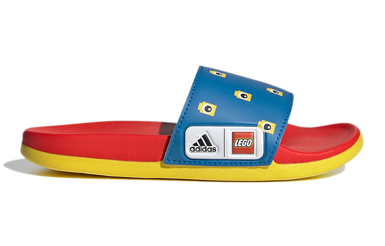 (PS) adidas Lego x adidas Adilette Comfort K 'Blue Yellow' FZ2866