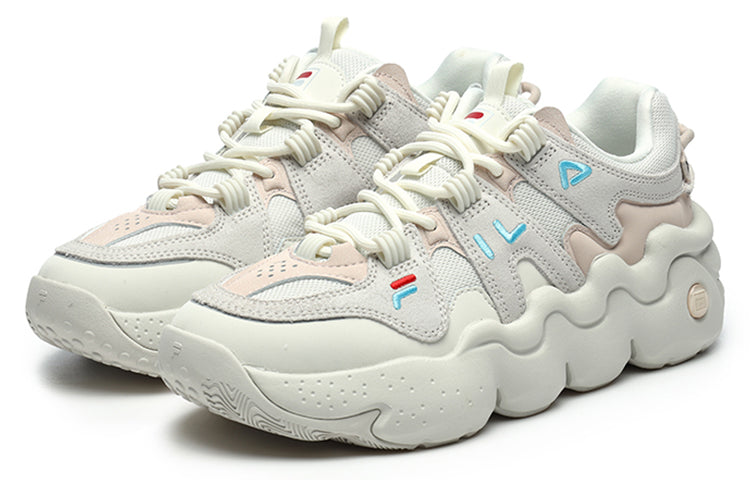 (WMNS) FILA Retro Basketball Shoes White F12W141223FLA