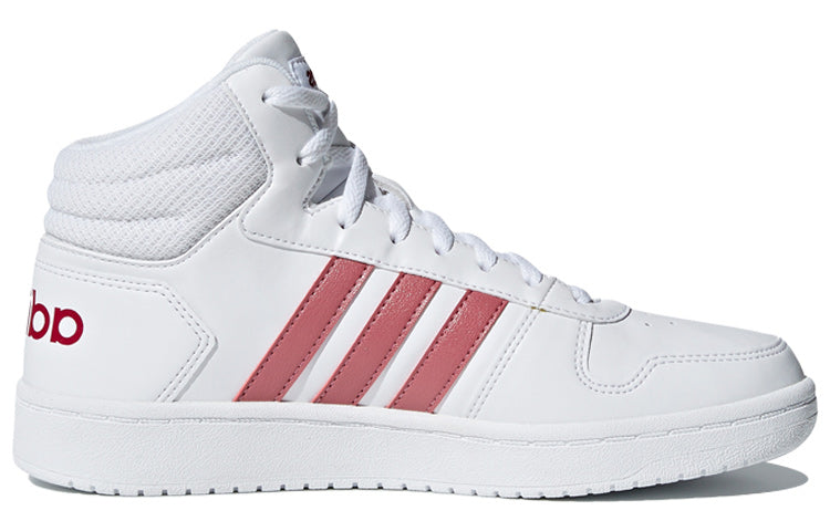 (WMNS) adidas Hoops 2.0 Mid 'White Purple Red' B42101