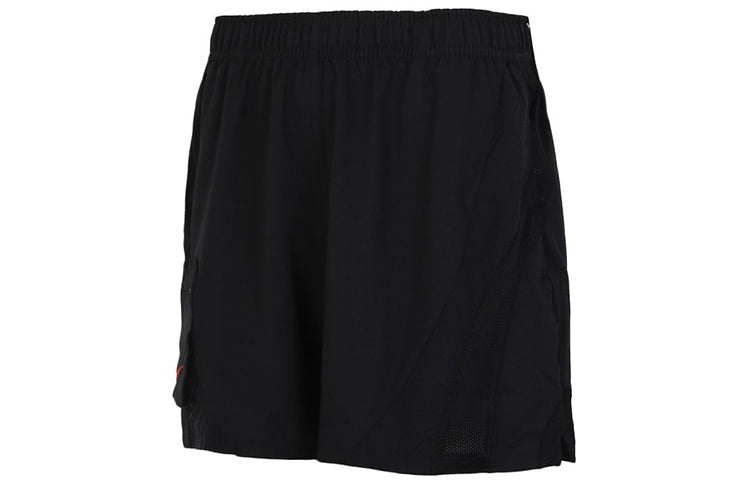 Nike Dri-FIT Quick Dry Training Shorts Black 'Black Red' CU5019-010