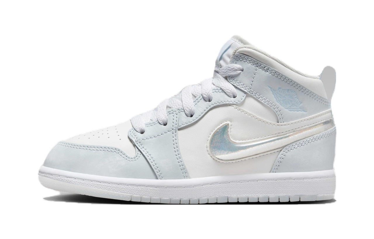 (PS) Air Jordan 1 Mid SE 'Glitter Swoosh' FQ9118-400