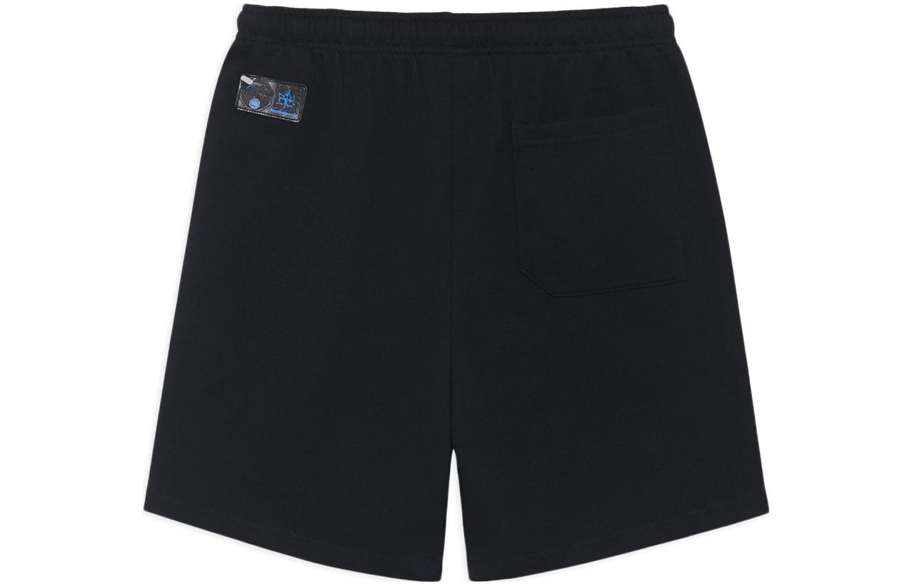 Li-Ning BadFive Graphic Shorts 'Black Blue' AKSSB51-2