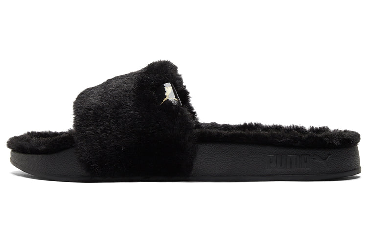(WMNS) PUMA Leadcat 2.0 YLM 'Black Gold' 385803-01