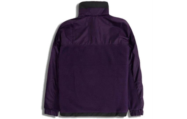 adidas originals R.Y.V. LIT TT Zip-up Lamba Wool Sports Coat Men Purple ED7185