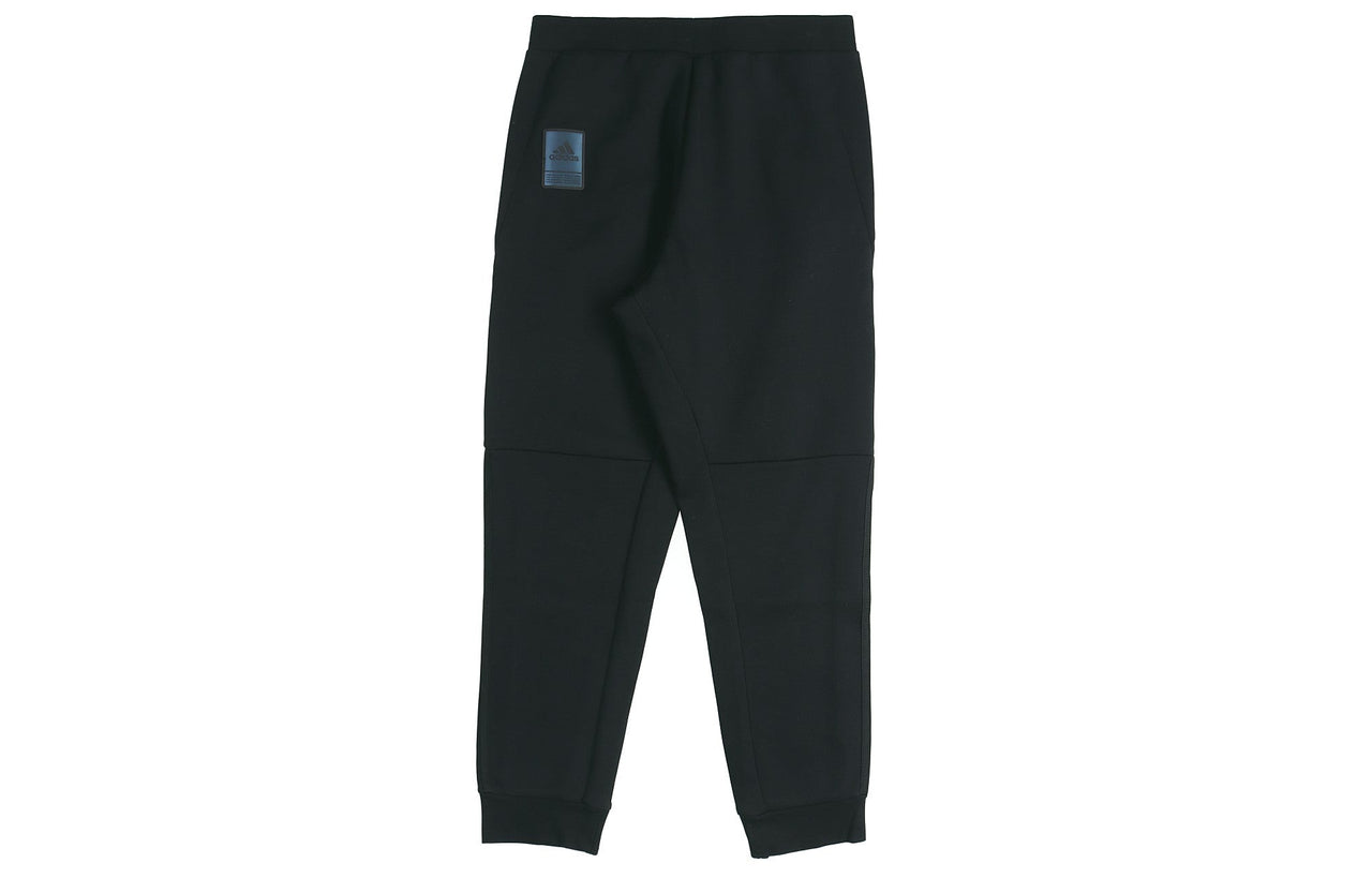 adidas O1 PNT ID Running Training Casual Sports Long Pants Men Black FM9383