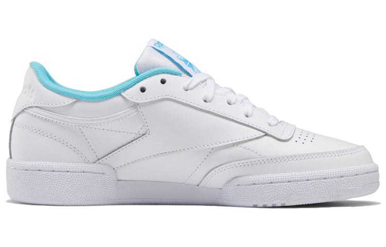 (WMNS) Reebok Club C 85 'White Neon Blue' FV1096