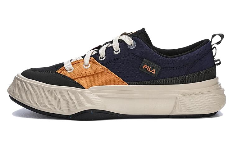 FILA Canvas Low NonSlip Durable Shoes 'Blue Green Orange' F12M322301FMR