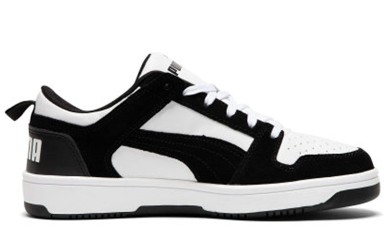 PUMA Rebound Layup Lo Sd 'Black White' 370539-01