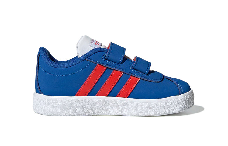 (TD) adidas VL Court 2.0 Cmf I 'Blue Red' EE6910