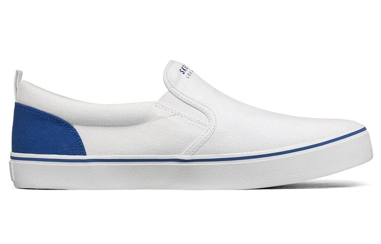 (WMNS) Skechers V lites Canvas Shoes White 66666346-WHT