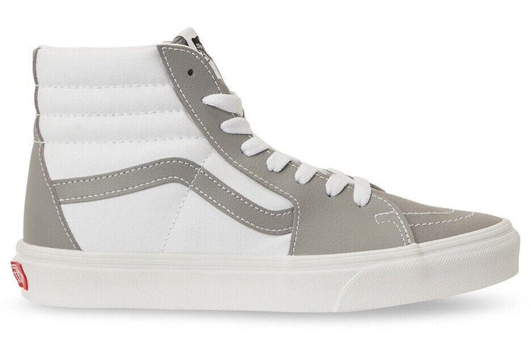 Vans SK8-HI Casual Skateboarding Shoes Unisex Gray White VN0A5JMJA51