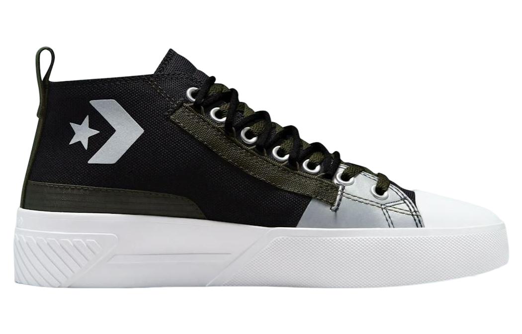 Converse Street Utility Unt1tl3d CS Canvas Shoes Black/Green 171998C