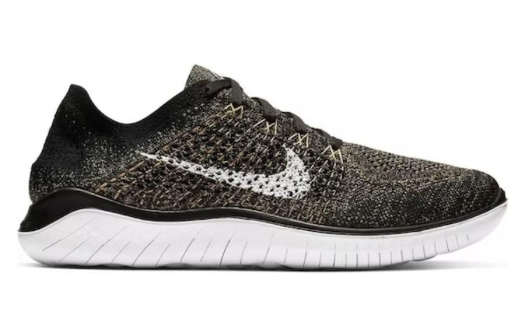 Nike Free RN Flyknit 2018 'Black Club Gold' 942838-005