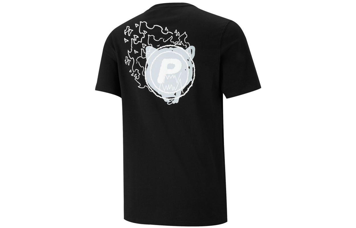 PUMA Franchise Crew Neck T-Shirt 'Black' 530511-06