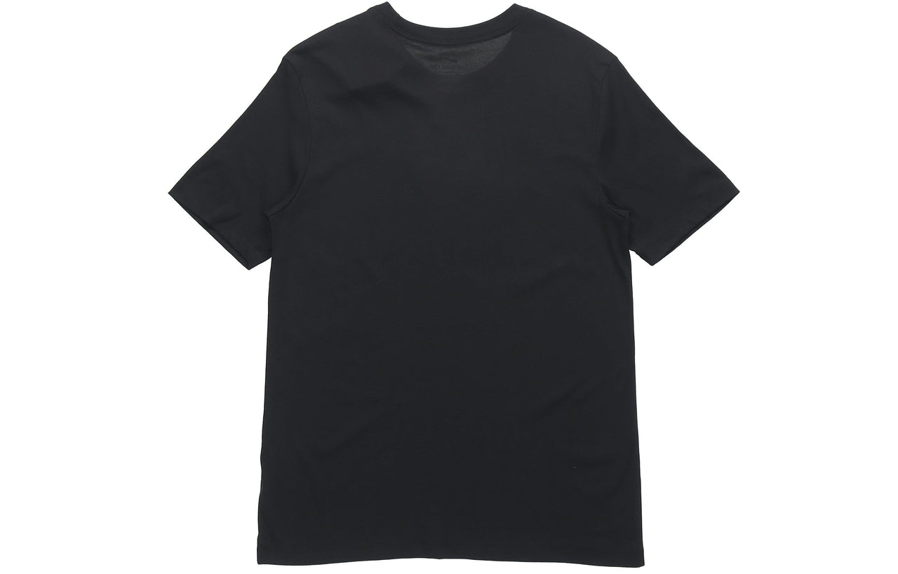 Nike Dri-FIT Logo Printing Sports Quick Dry Short Sleeve Black DB5590-010
