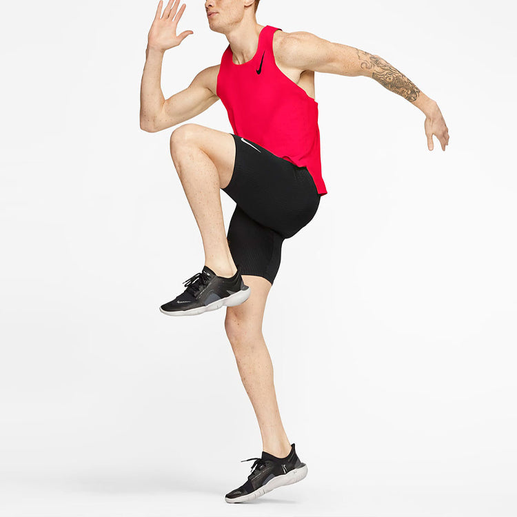 Nike AeroSwift Breathable Training Sports Running Vest 'Red' CJ7836-635