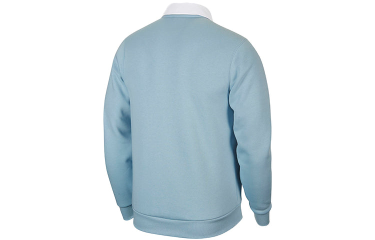 Nike SB Skateboard Fleece Skate Top 'Lt Armory Blue White' CN5675-440