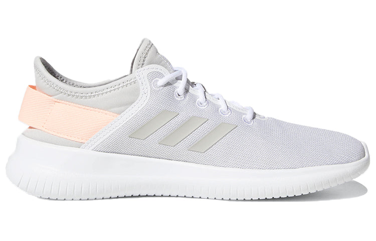 (WMNS) adidas neo Cf Qtflex 'White Gray Orange' B43755