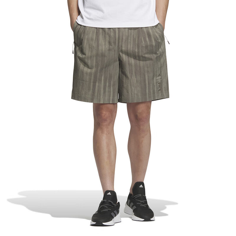 adidas WUJI Seersucker Shorts Asia Sizing 'Green' IX4298