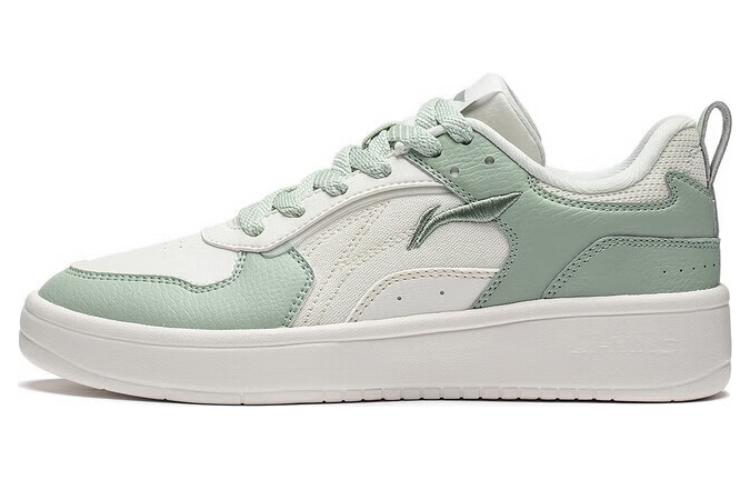 (WMNS) Li-Ning Xingchuan Skate Sneakers 'White Green' AGCT148-1