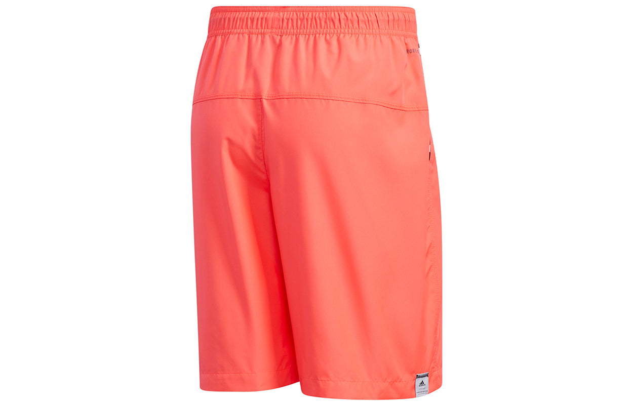 adidas Tyo Wv Sh M Casual Sports Lacing Breathable Shorts Pink Red GD4972