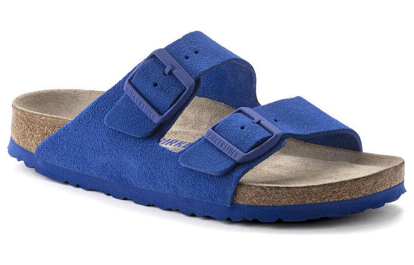 Birkenstock Arizona SFB VL Suede Sandals 'Ultra Blue' 1022298