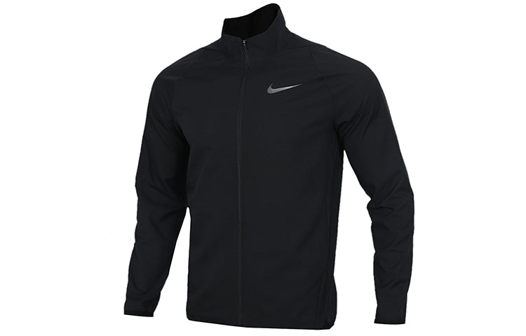 Nike Team Woven Stand Collar Training Jacket Black 928011-010